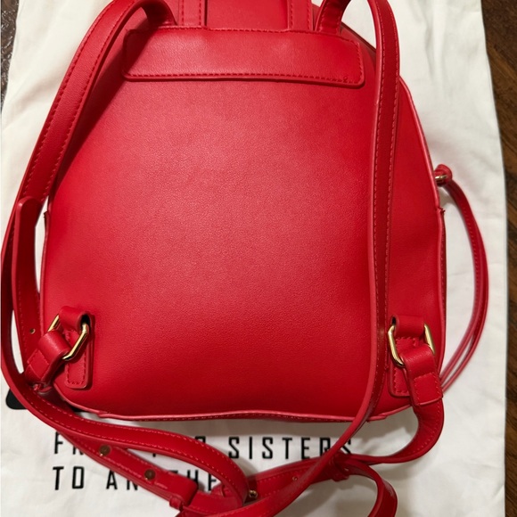 Red Designer Backpack - Picture 11 of 12